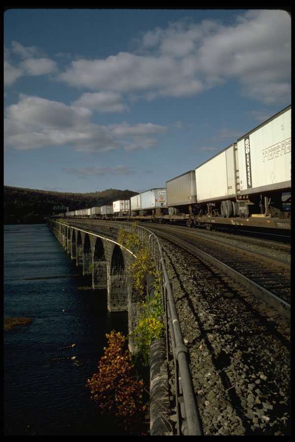 250084 Freighter Train A4 Photo Print