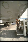 250092 Fueling Jet Aircraft A4 Photo Print