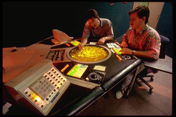 250093 Air Traffic Control Center A4 Photo Print