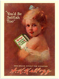 2501 Kelloggs Corn Flakes 1912 advert A4 Photo Print