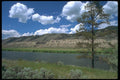 251004 Thompson River, Kamloops, BC A4 Photo Print