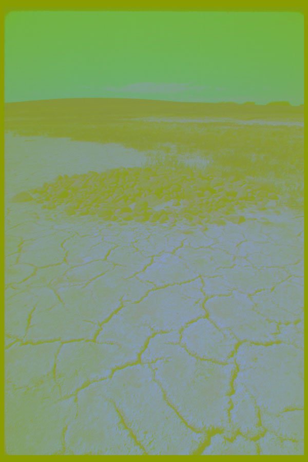 251009 Salt Slew, Saskatchewan A4 Photo Print