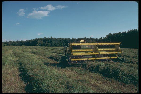 251020 Swather In Shawville, Quebec A4 Photo Print