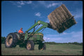 251021 Round Baler In Shawville, Quebec A4 Photo Print