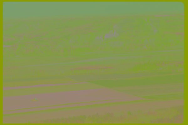 251046 Farm Fields, Fort St. John, BC A4 Photo Print