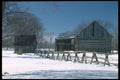 251077 NCC Log Cabin, Winter Scene A4 Photo Print