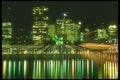 252048 Montreal Skyline At Night A4 Photo Print
