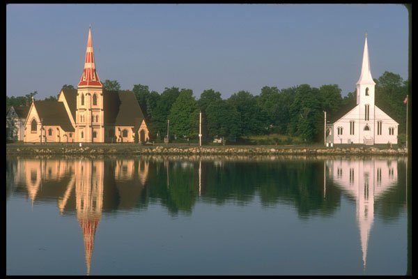 252057 Churches A4 Photo Print