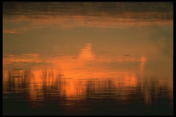 252060 Sunset Reflections A4 Photo Print