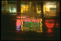 252086 City Street At Night A4 Photo Print