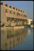 252098 Waterfront Row Houses A4 Photo Print