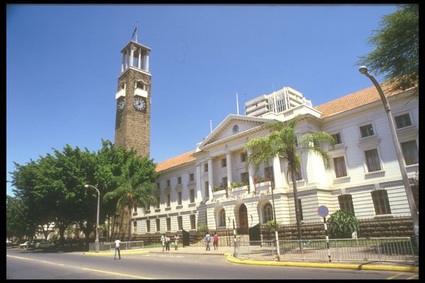 253010 Presidential Palace, Nairobi A4 Photo Print