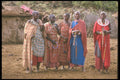 253048 Masai Women In Village A4 Photo Print