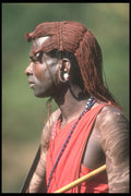 253066 Young Samburu Warrior A4 Photo Print