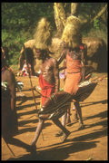 253089 Masai Ceremony A4 Photo Print
