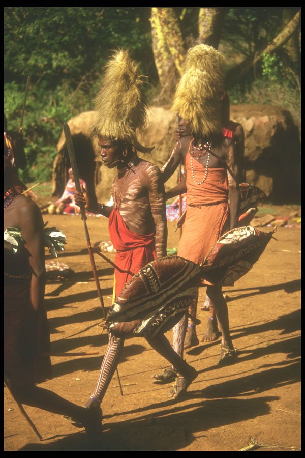 253089 Masai Ceremony A4 Photo Print