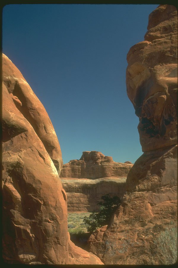 254001 Colorful Sandstone A4 Photo Print
