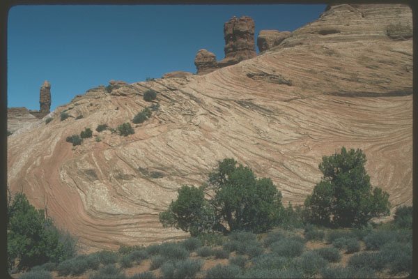 254036 Intrada Navajo Sandstone Formation A4 Photo Print