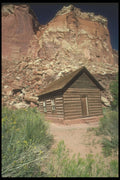 254054 Schoolhouse A4 Photo Print