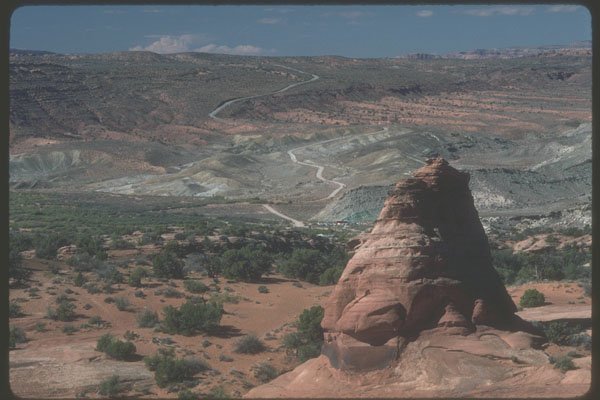 254077 Delicate Arch Trail A4 Photo Print