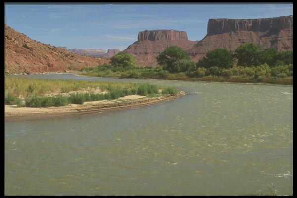 255000 Colorado River, Near Moab A4 Photo Print