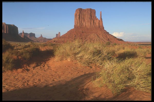 255005 Mitten Butte, Monument Valley A4 Photo Print