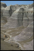 255013 Blue Mesa, Petrified Forest A4 Photo Print