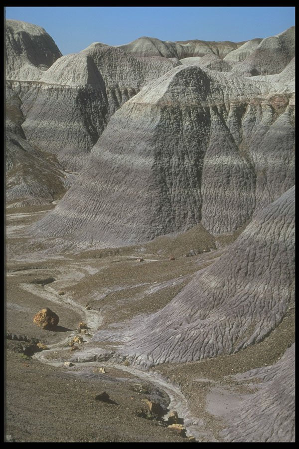 255013 Blue Mesa, Petrified Forest A4 Photo Print