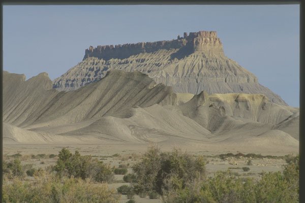 255049 A Castle, Near Hanksville A4 Photo Print
