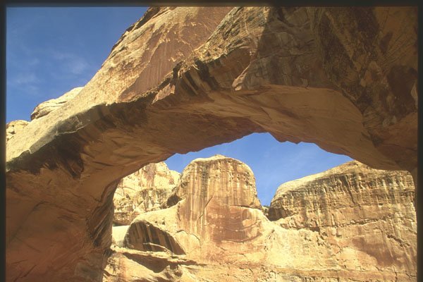 255077 Natural Bridge, Capitol Reef A4 Photo Print