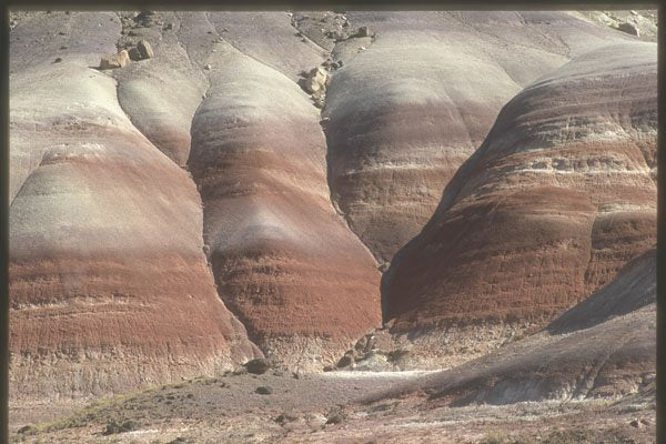 255083 Bentonite Hills, Capitol Reef A4 Photo Print
