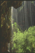255085 Weeping Wall, Zion A4 Photo Print