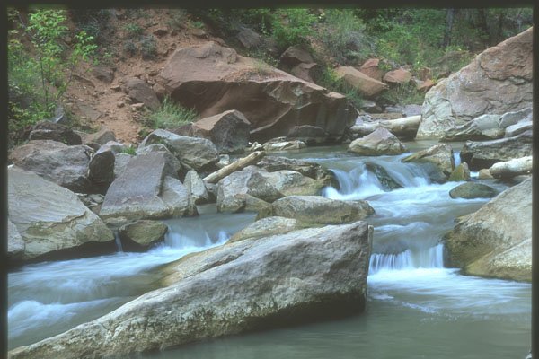 255089 Virgin River, Zion A4 Photo Print