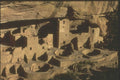 255090 Cliff Palace, Mesa Verde A4 Photo Print