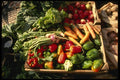 256021 Farm Produce From Surrounding Fields, Barcelos A4 Photo Print