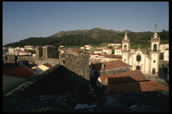 256029 View From Ramparts Of Walled City A4 Photo Print