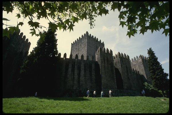 256035 Stone Walls And Ramparts, Branganca Palace A4 Photo Print
