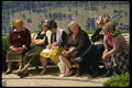 256038 Local Women On Park Bench A4 Photo Print
