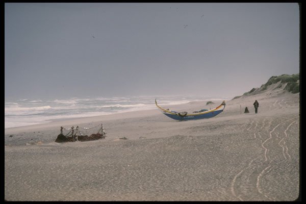 256054 Fishing Boat On Atlantic Coast A4 Photo Print