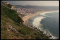 256060 Nazare, Below High Cliffs A4 Photo Print