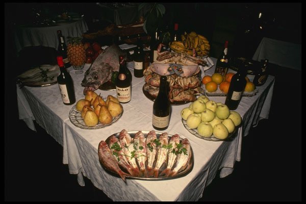 256073 Typical Portuguese Dishes A4 Photo Print