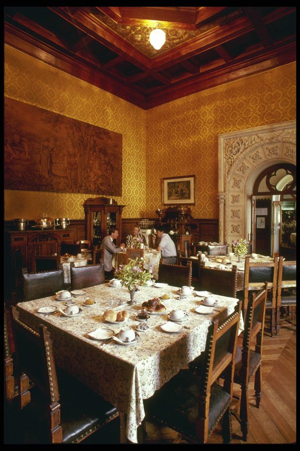 256077 Dining Room Of The Former Royal Hunting Lodge A4 Photo Print