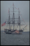 257000 USS Constitution, USA A4 Photo Print