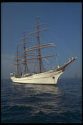 257003 Gloria, Three masted Bark, Columbia A4 Photo Print