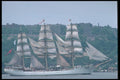 257011 Tri masted Bark, Denmark A4 Photo Print