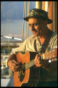 257019 The Black Pearl, Skipper Singing With Banjo A4 Photo Print