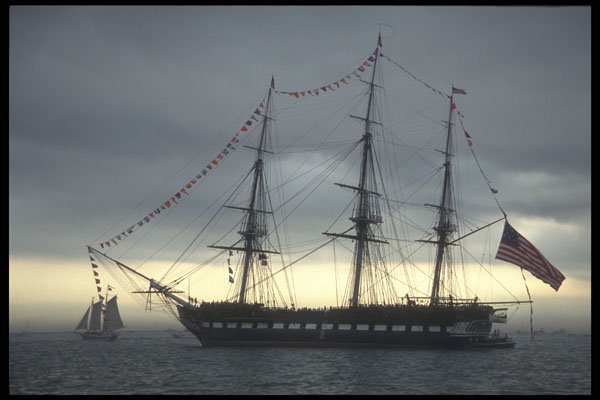 257022 USS Constitution, Old Ironsides, USA A4 Photo Print