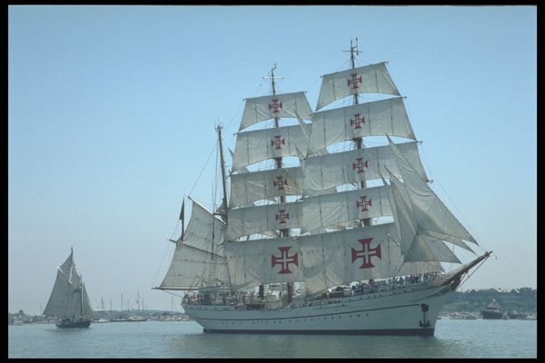257024 Sagres Two, Three masted Bark, Portugal A4 Photo Print