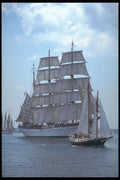 257027 Gorch Fock II, Three masted Bark, Germany A4 Photo Print