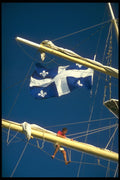 257038 Rigging The Belle Blonde, Canada A4 Photo Print